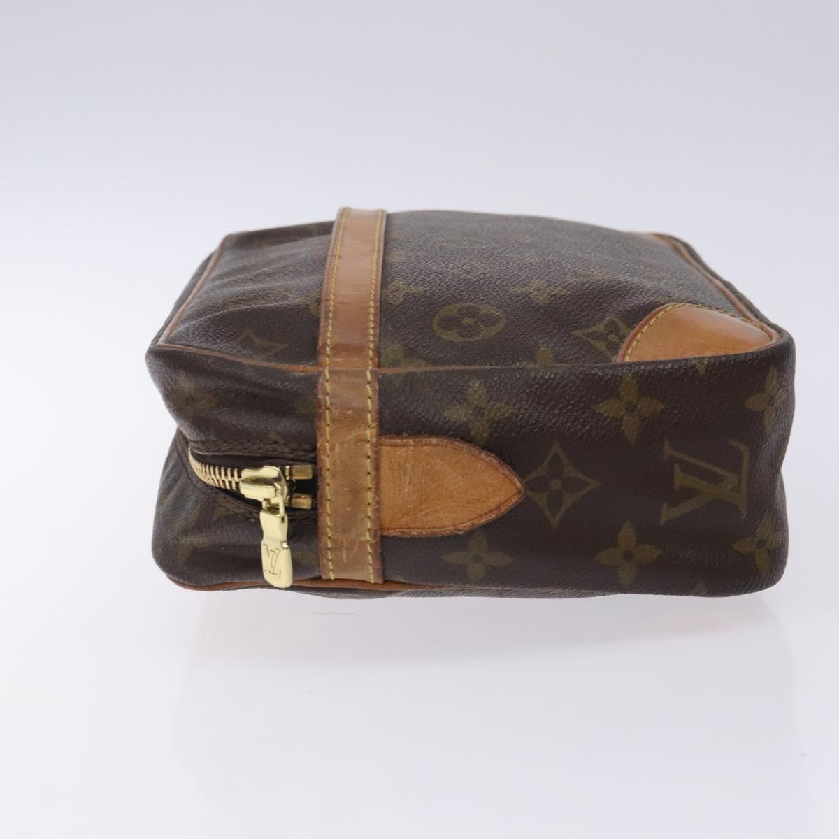 LOUIS VUITTON Monogram Compiegne 28 Clutch Bag M51845 LV Auth 132051