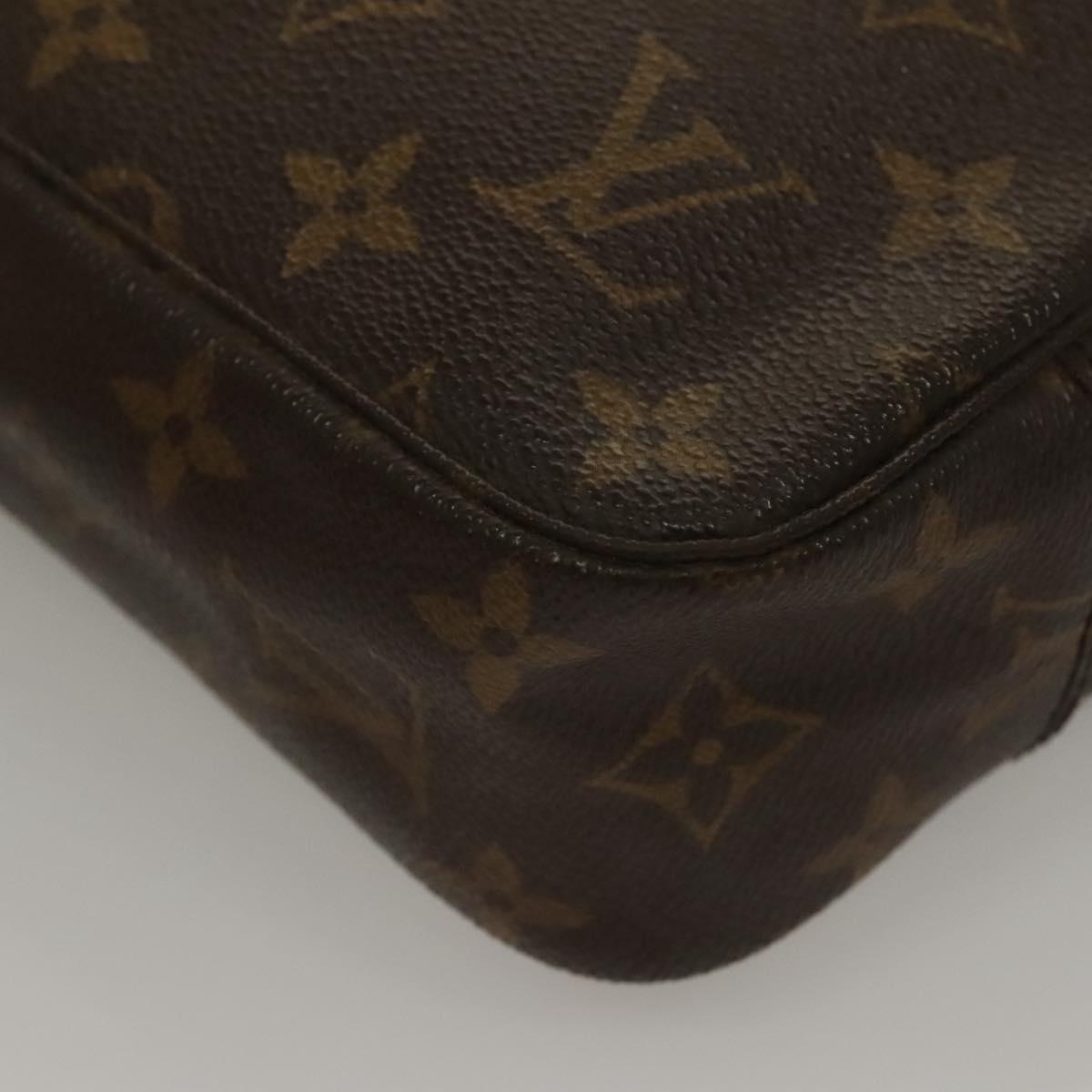 LOUIS VUITTON Monogram Trousse Toilette 23 Clutch Bag M47524 LV Auth 132054
