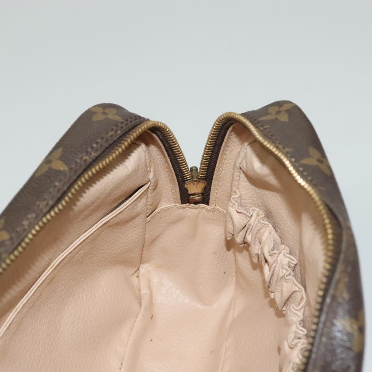 LOUIS VUITTON Monogram Trousse Toilette 23 Clutch Bag M47524 LV Auth 132054