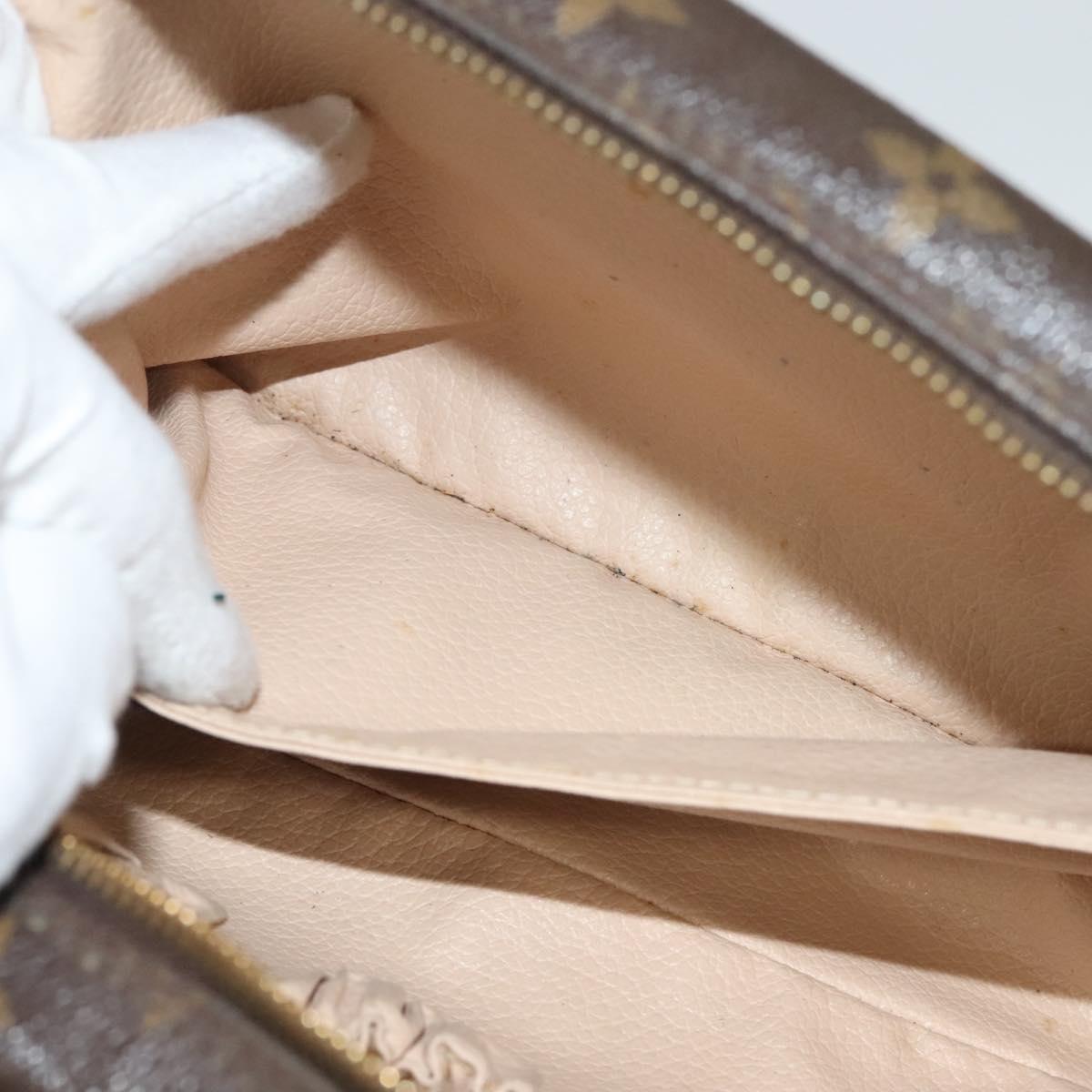 LOUIS VUITTON Monogram Trousse Toilette 23 Clutch Bag M47524 LV Auth 132054