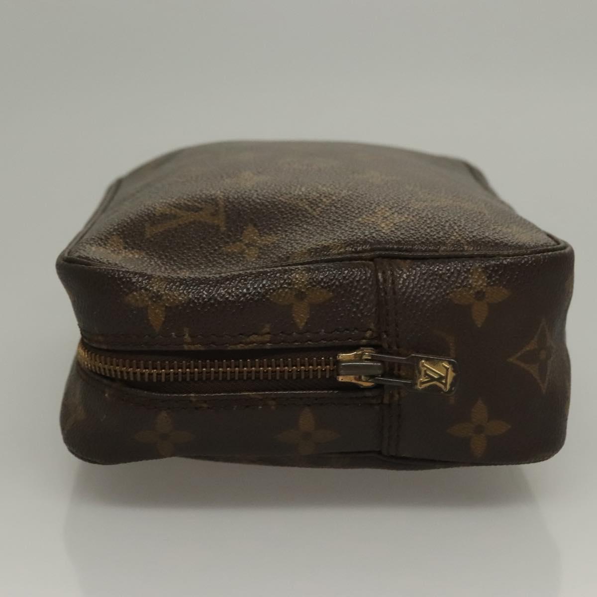 LOUIS VUITTON Monogram Trousse Toilette 23 Clutch Bag M47524 LV Auth 132054