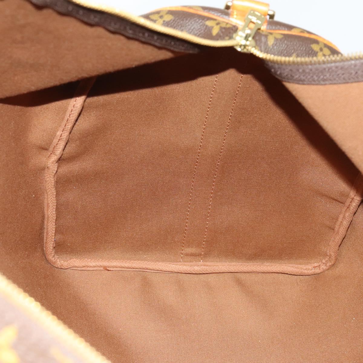 LOUIS VUITTON Monogram Keepall Bandouliere 60 Boston Bag M41412 LV Auth 132143