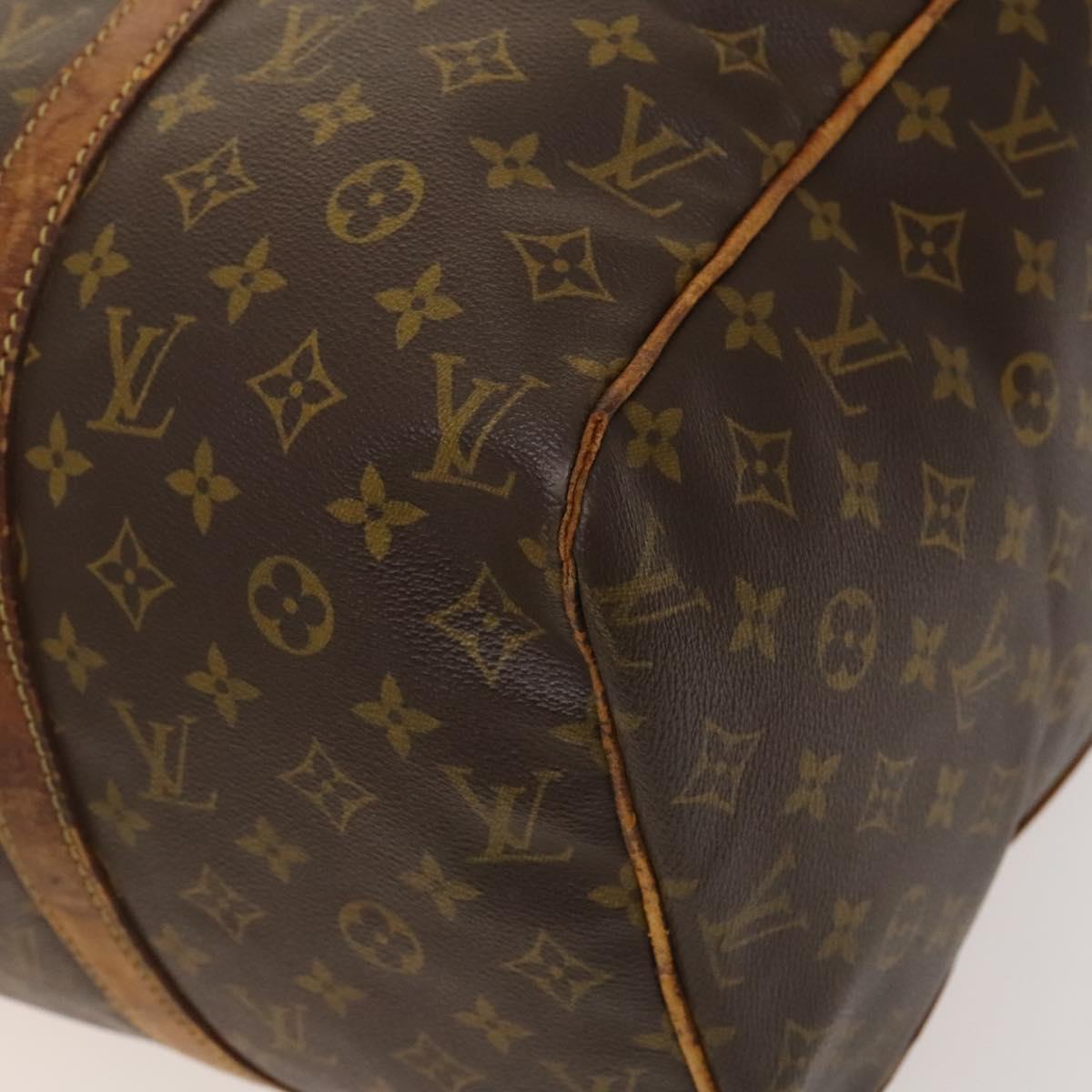LOUIS VUITTON Monogram Sac Souple 45 Boston Bag M41624 LV Auth 132154