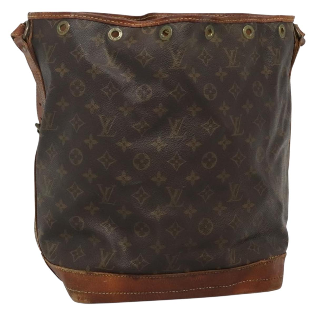 LOUIS VUITTON Monogram Noe Shoulder Bag M42224 LV Auth 132170