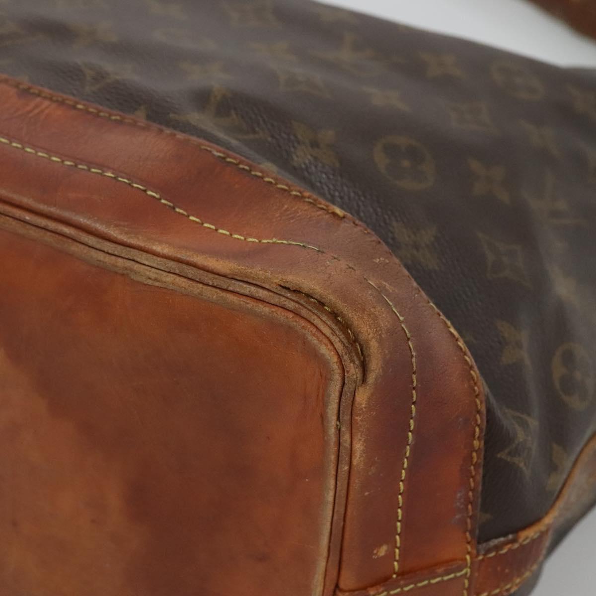 LOUIS VUITTON Monogram Noe Shoulder Bag M42224 LV Auth 132170