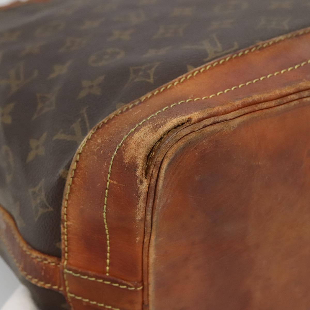 LOUIS VUITTON Monogram Noe Shoulder Bag M42224 LV Auth 132170