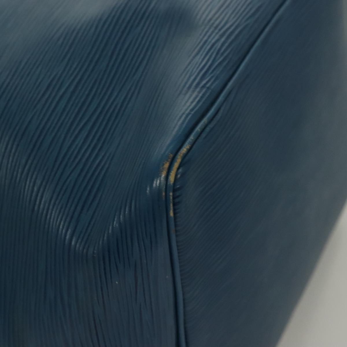 LOUIS VUITTON Epi Petit Noe Shoulder Bag Blue M44105 LV Auth 132176