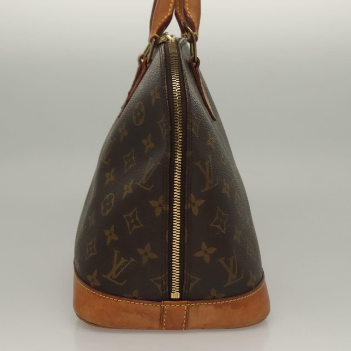 LOUIS VUITTON Monogram Alma Hand Bag M51130 LV Auth 132236
