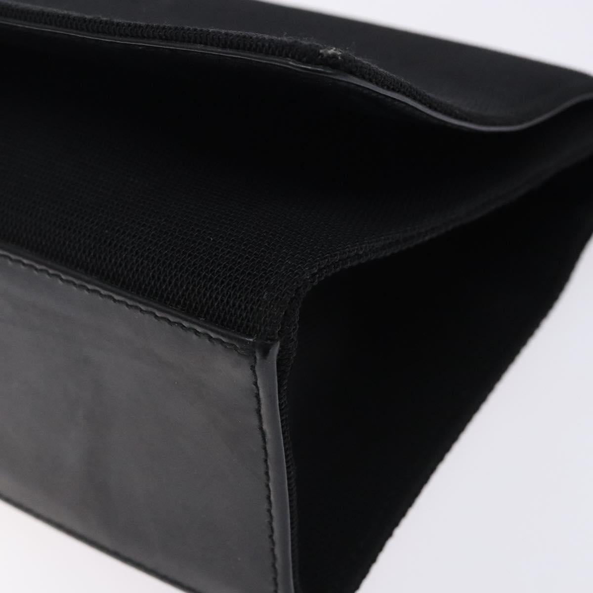 GUCCI Shoulder Bag Nylon Black Auth 132240