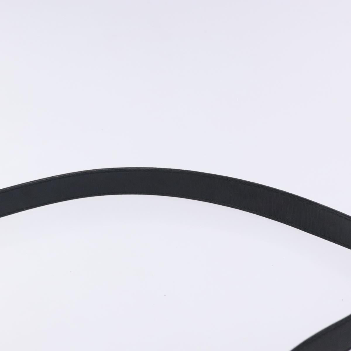 GUCCI Shoulder Bag Nylon Black Auth 132240