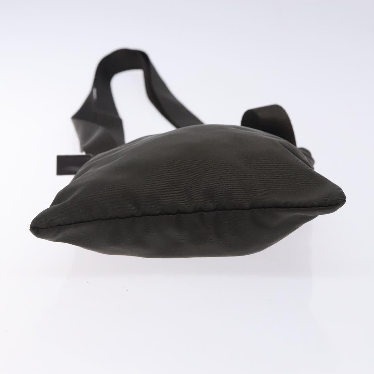 PRADA Shoulder Bag Nylon Khaki Auth 132244