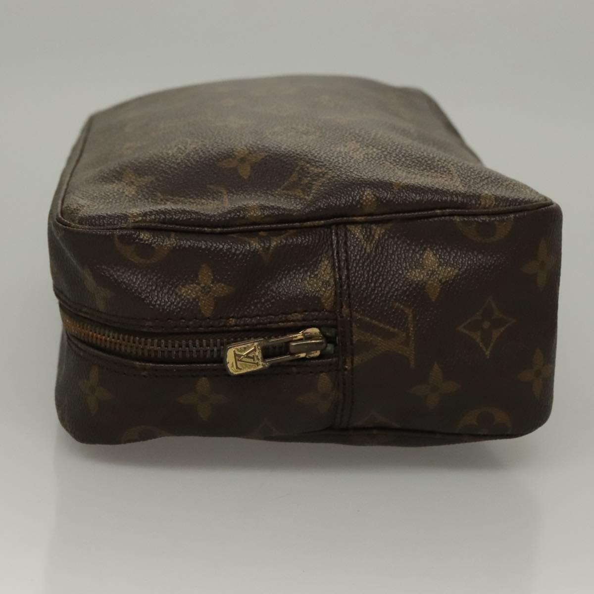 LOUIS VUITTON Monogram Trousse Toilette 28 Clutch Bag M47522 LV Auth 132251