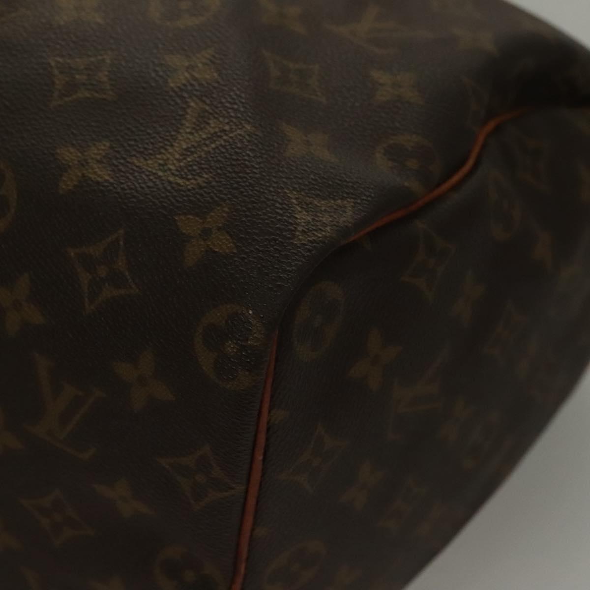 LOUIS VUITTON Monogram Speedy 40 Hand Bag M41522 LV Auth 132253