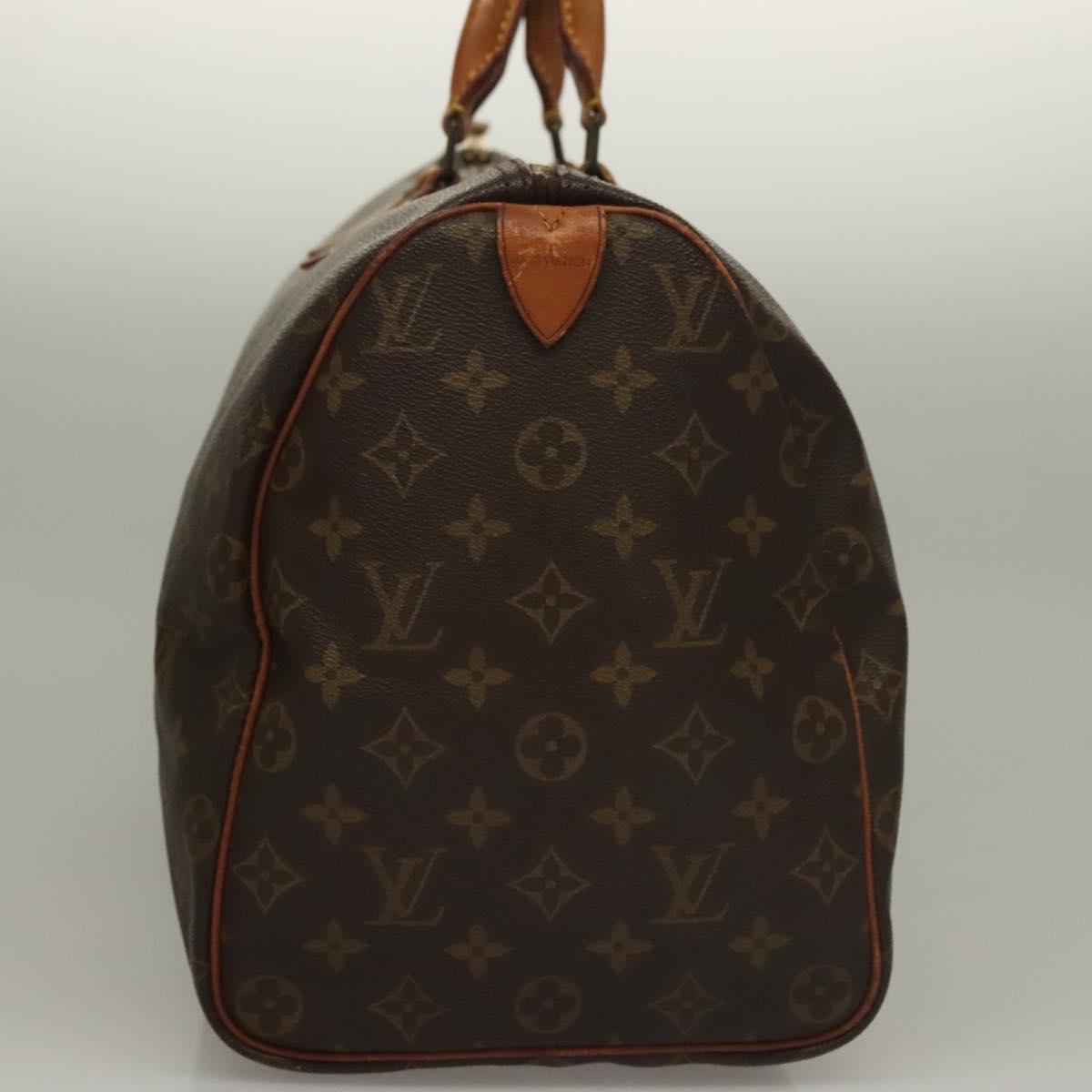LOUIS VUITTON Monogram Speedy 40 Hand Bag M41522 LV Auth 132253