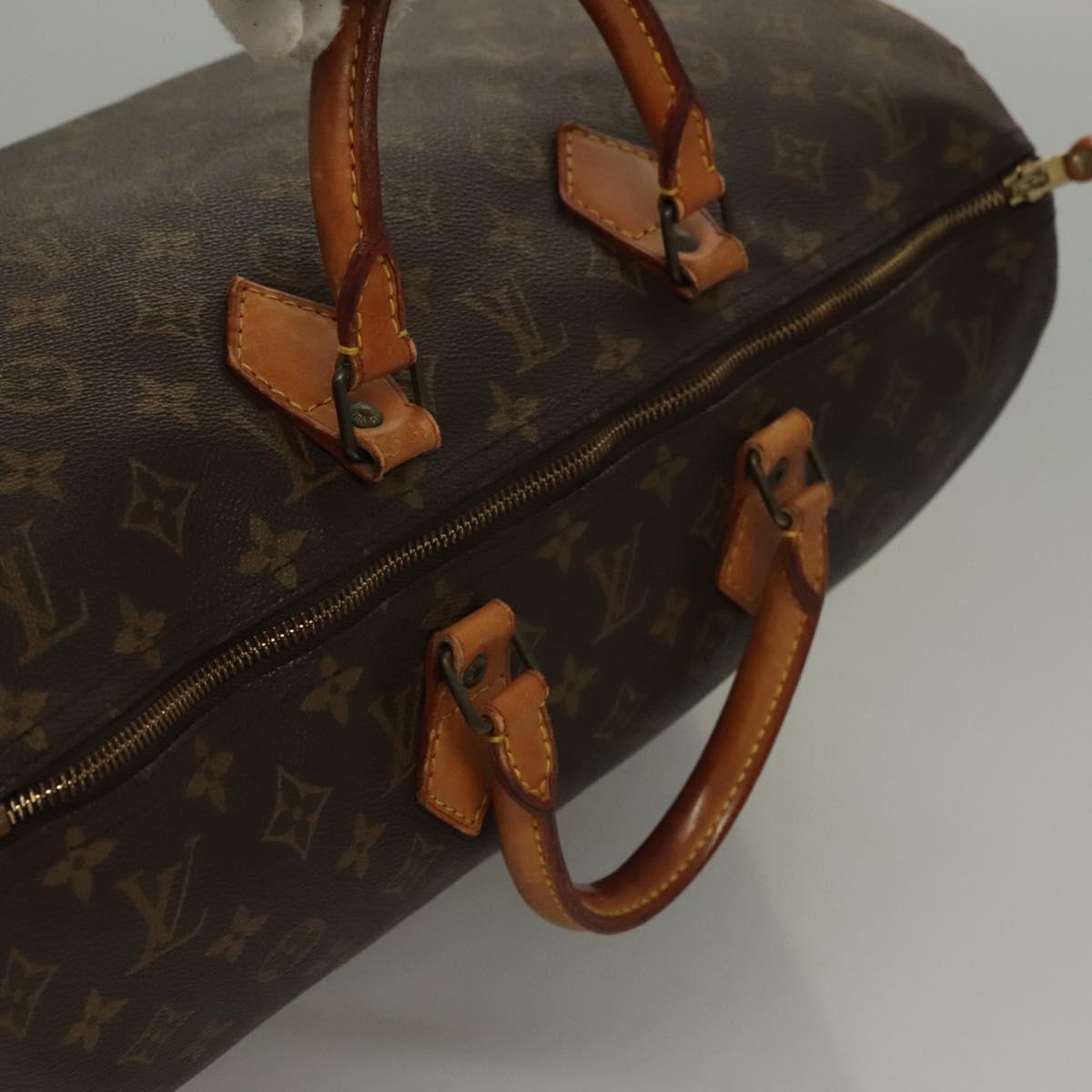 LOUIS VUITTON Monogram Speedy 40 Hand Bag M41522 LV Auth 132253