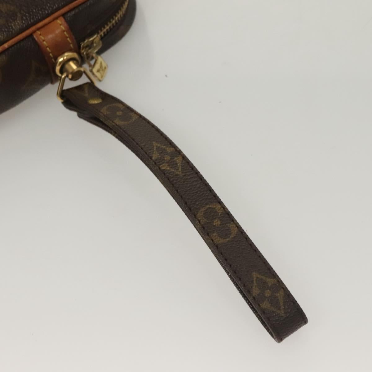 LOUIS VUITTON Monogram Marly Dragonne GM Clutch Bag M51825 LV Auth 132268