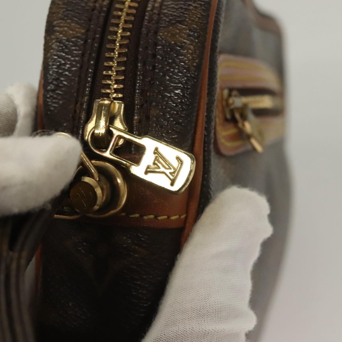 LOUIS VUITTON Monogram Marly Dragonne GM Clutch Bag M51825 LV Auth 132268