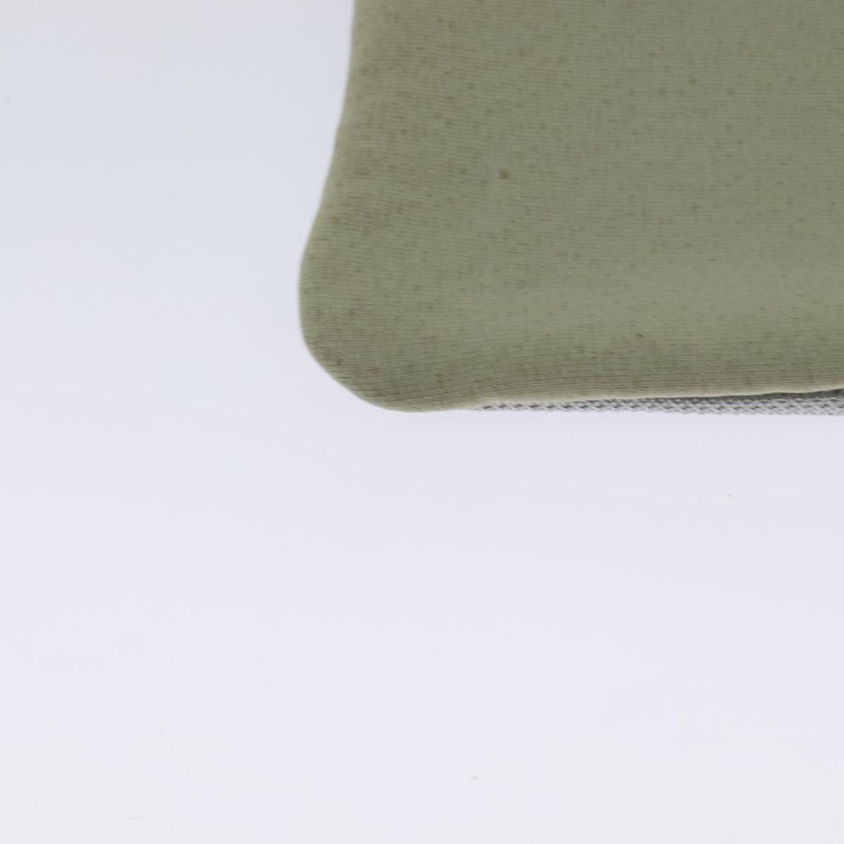 PRADA Sports Shoulder Bag Cotton Silver Auth 132275