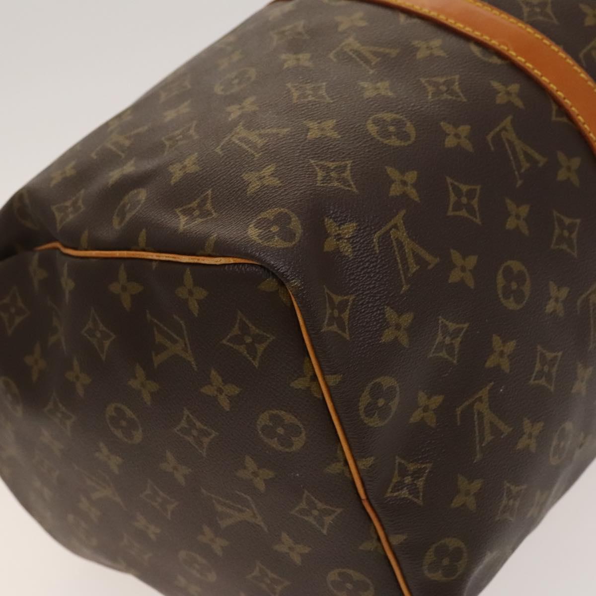 LOUIS VUITTON Monogram Keepall 50 Boston Bag M41426 LV Auth 132281