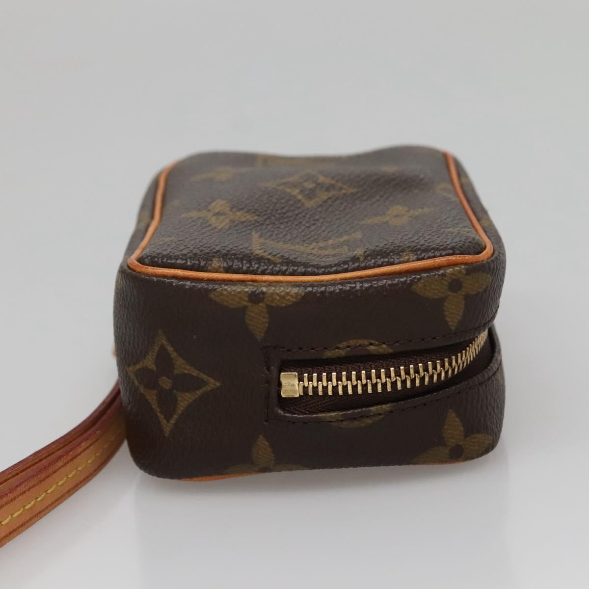 LOUIS VUITTON Monogram Trousse Wapity Pouch M58030 LV Auth 132449