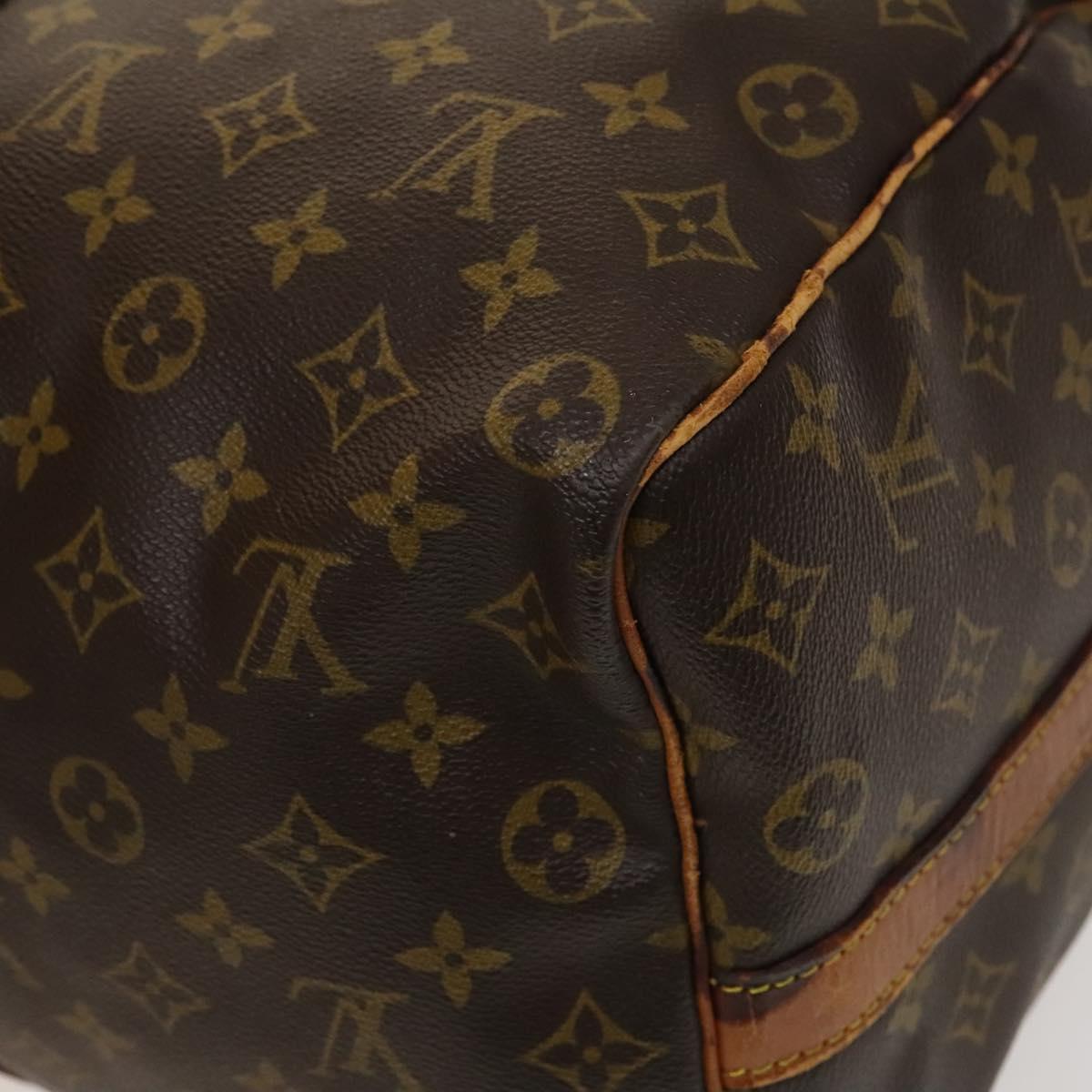 LOUIS VUITTON Monogram Keepall Bandouliere 50 Boston Bag M41416 LV Auth 132469