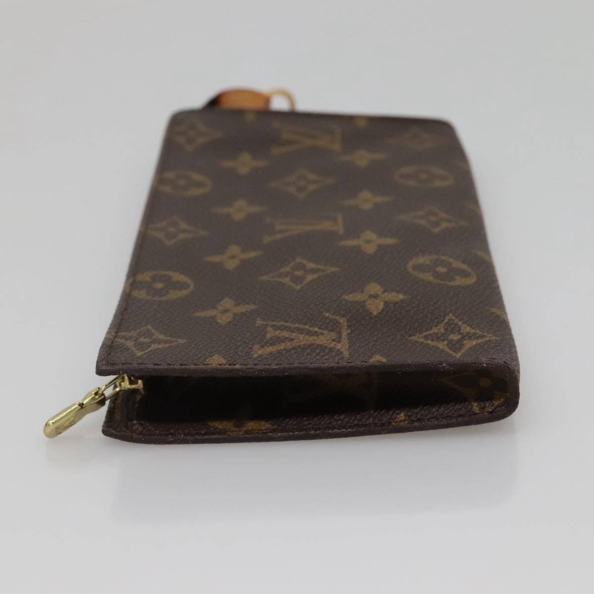 LOUIS VUITTON Monogram Bucket GM Accessory Pouch LV Auth 132473