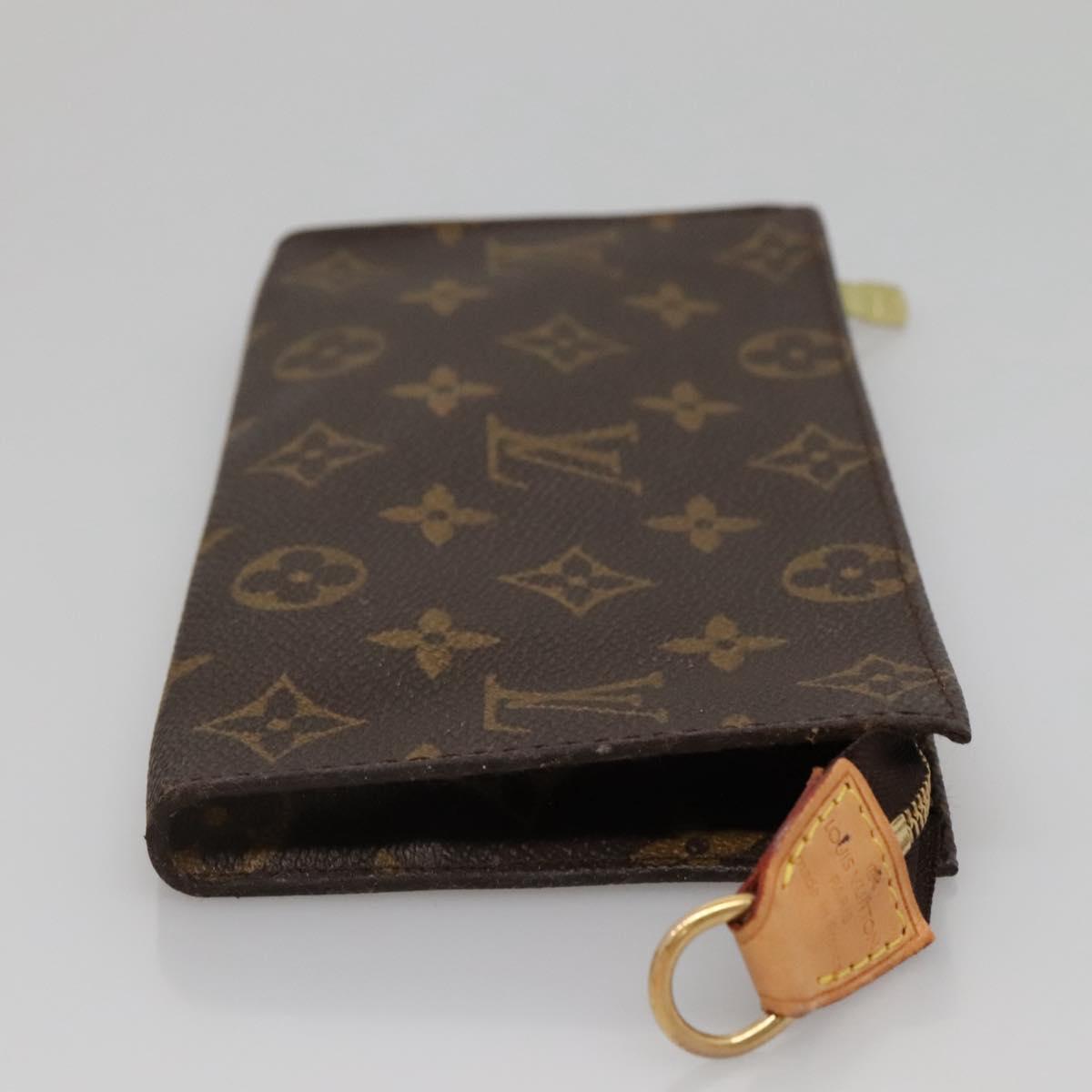 LOUIS VUITTON Monogram Bucket GM Accessory Pouch LV Auth 132473