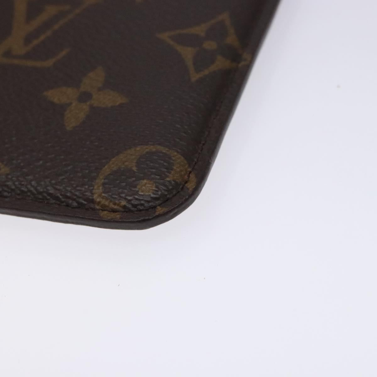 LOUIS VUITTON Monogram Etui Lunette MM Glasses Case M66544 LV Auth 132496