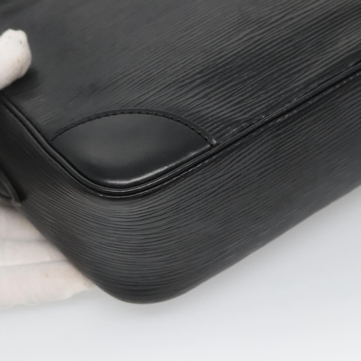 LOUIS VUITTON Epi Trocadero 27 Shoulder Bag Black M52312 LV Auth 132547