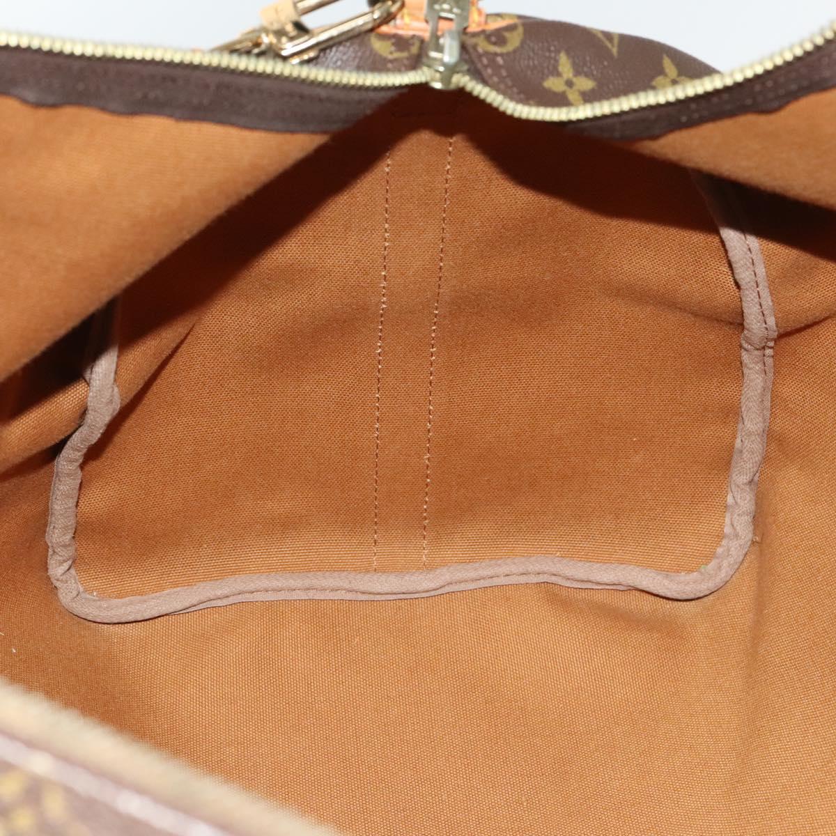 LOUIS VUITTON Monogram Keepall Bandouliere 55 Boston Bag M41414 LV Auth 132554