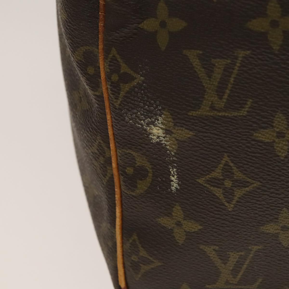 LOUIS VUITTON Monogram Keepall 55 Boston Bag M41424 LV Auth 132555