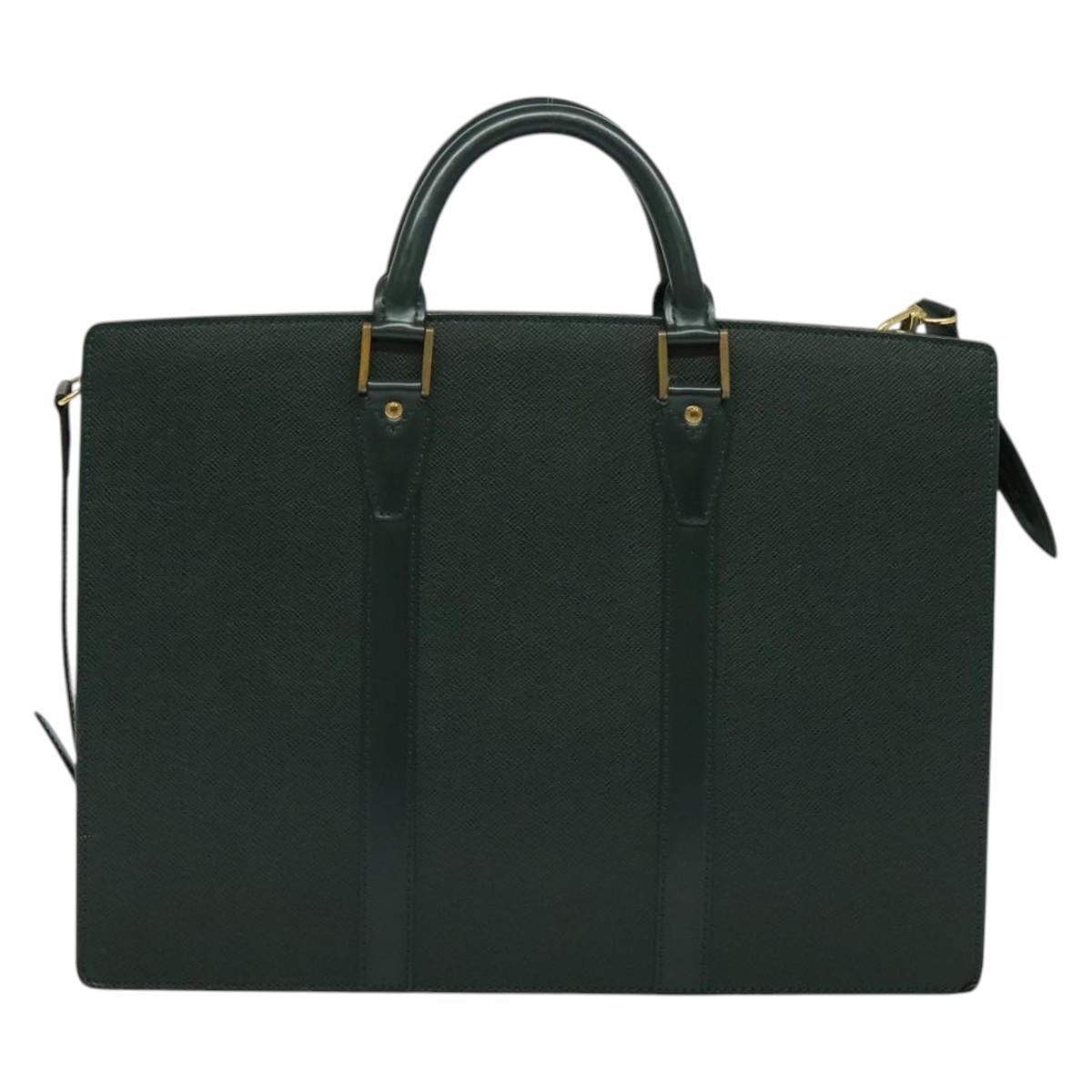 LOUIS VUITTON Taiga Porte Documents Rozan Business Bag Epicea M30054 Auth 132590