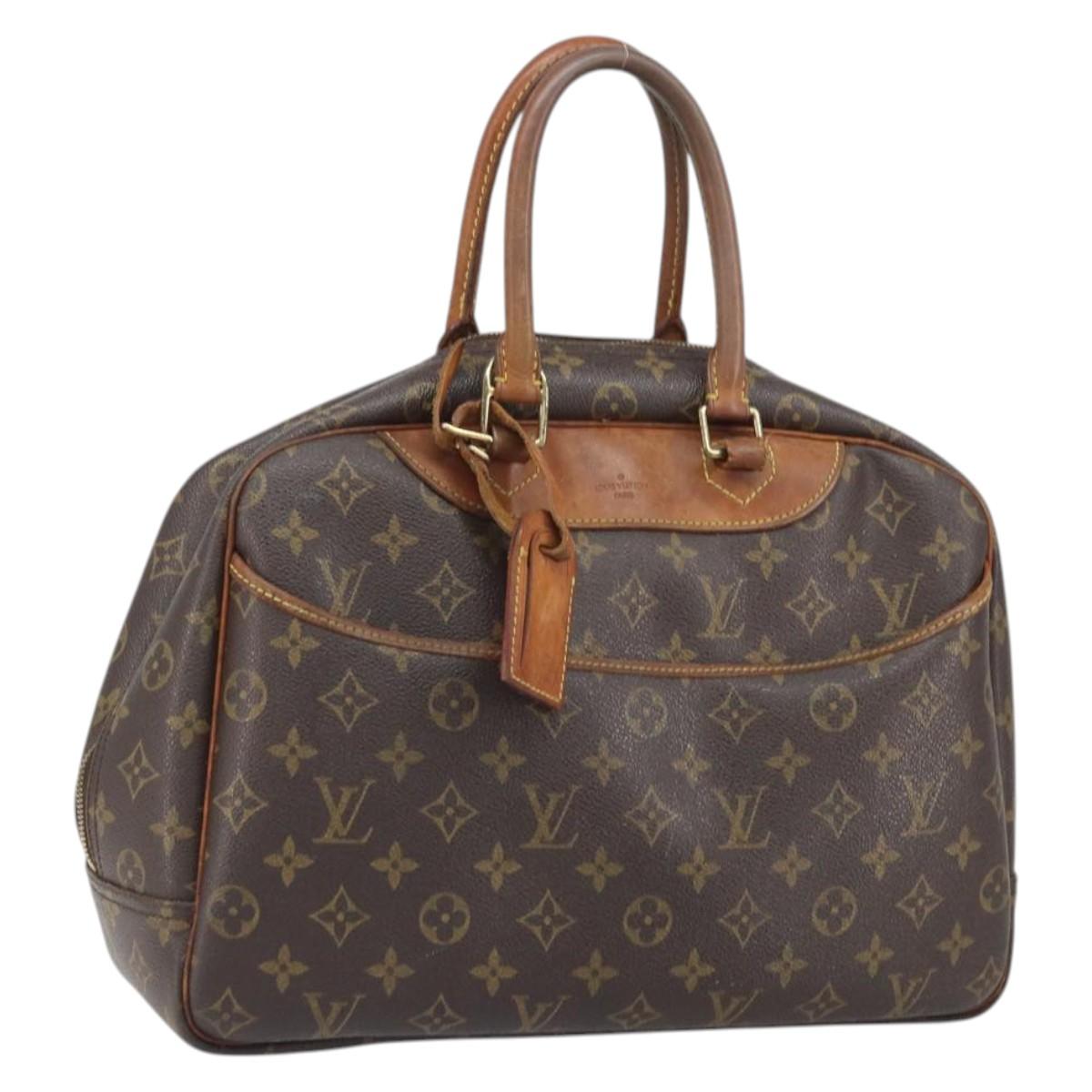 LOUIS VUITTON Monogram Deauville Hand Bag M47270 LV Auth 132591