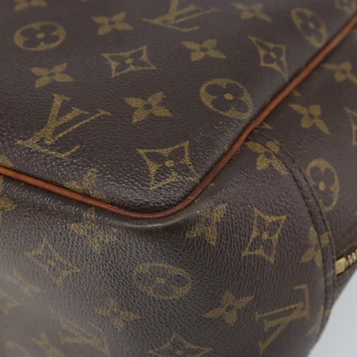 LOUIS VUITTON Monogram Deauville Hand Bag M47270 LV Auth 132591