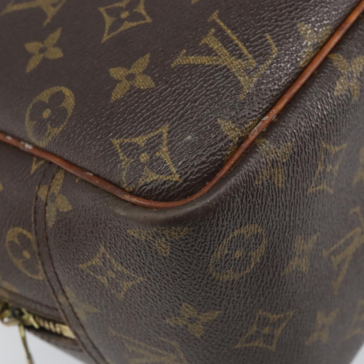 LOUIS VUITTON Monogram Deauville Hand Bag M47270 LV Auth 132591