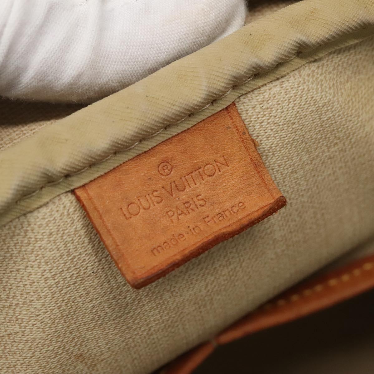 LOUIS VUITTON Monogram Deauville Hand Bag M47270 LV Auth 132591
