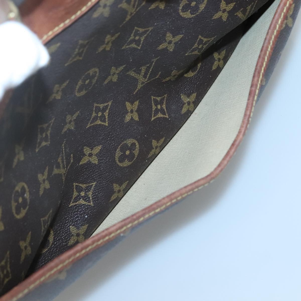 LOUIS VUITTON Monogram Deauville Hand Bag M47270 LV Auth 132591