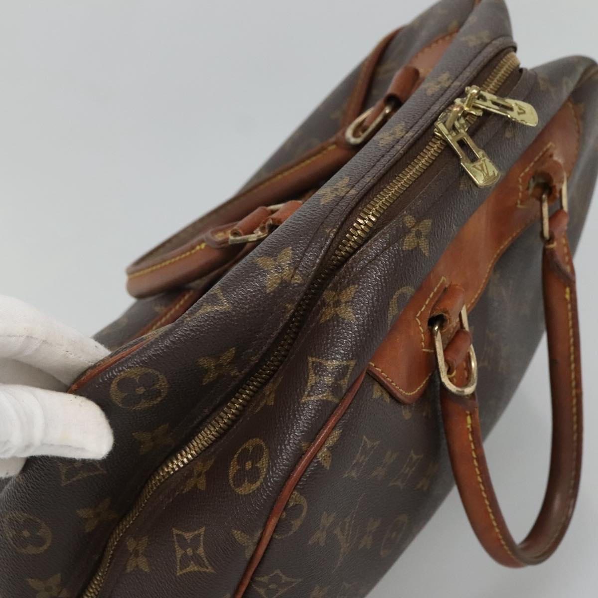 LOUIS VUITTON Monogram Deauville Hand Bag M47270 LV Auth 132591
