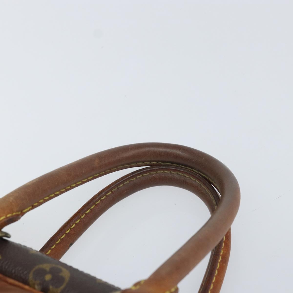 LOUIS VUITTON Monogram Deauville Hand Bag M47270 LV Auth 132591