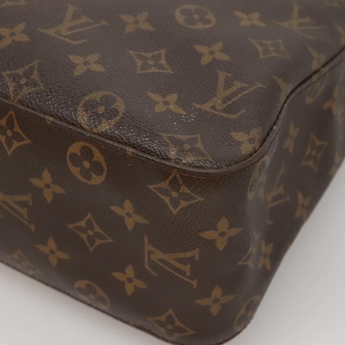LOUIS VUITTON Monogram Looping GM Shoulder Bag M51145 LV Auth 132592