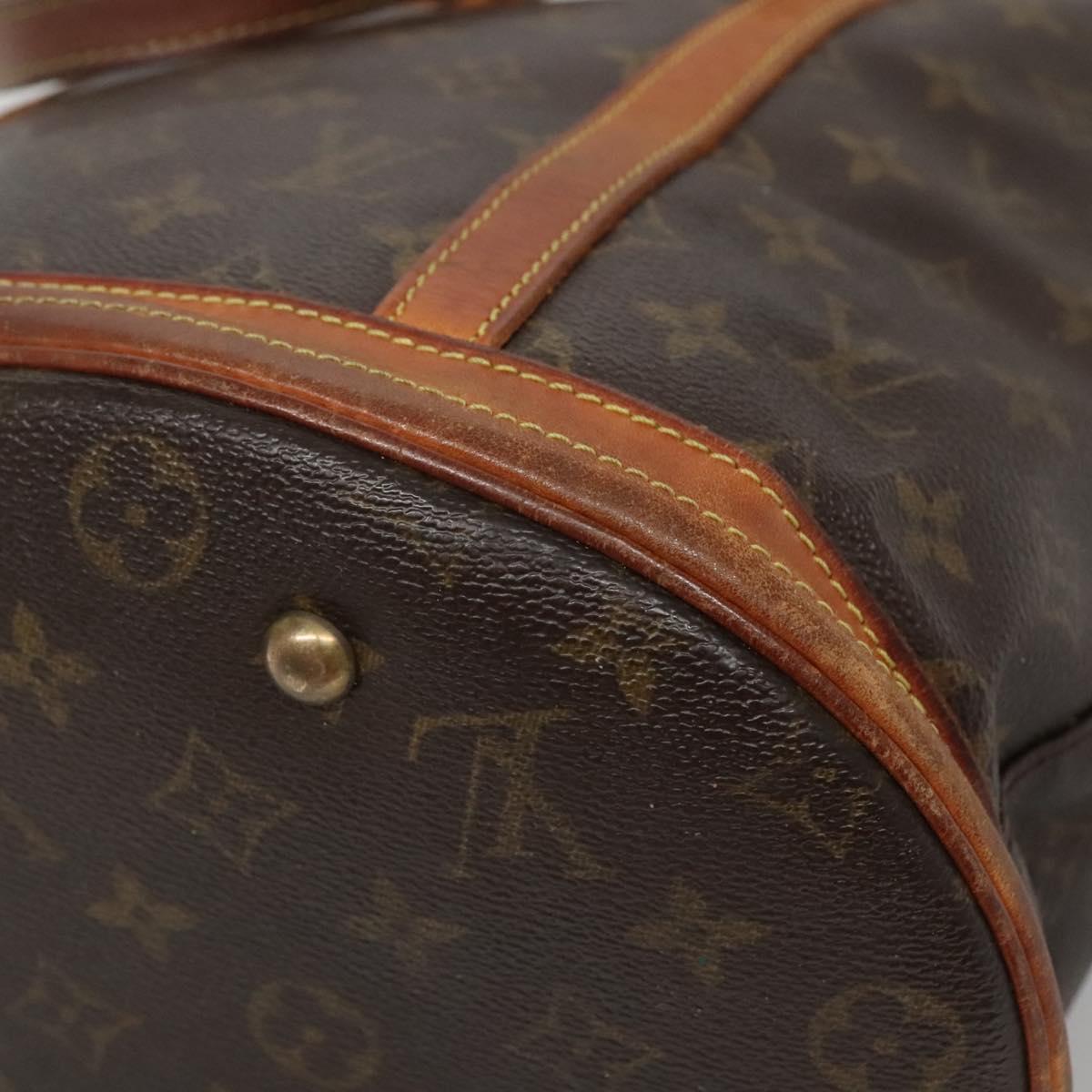LOUIS VUITTON Monogram Bucket GM Shoulder Bag M42236 LV Auth 132593