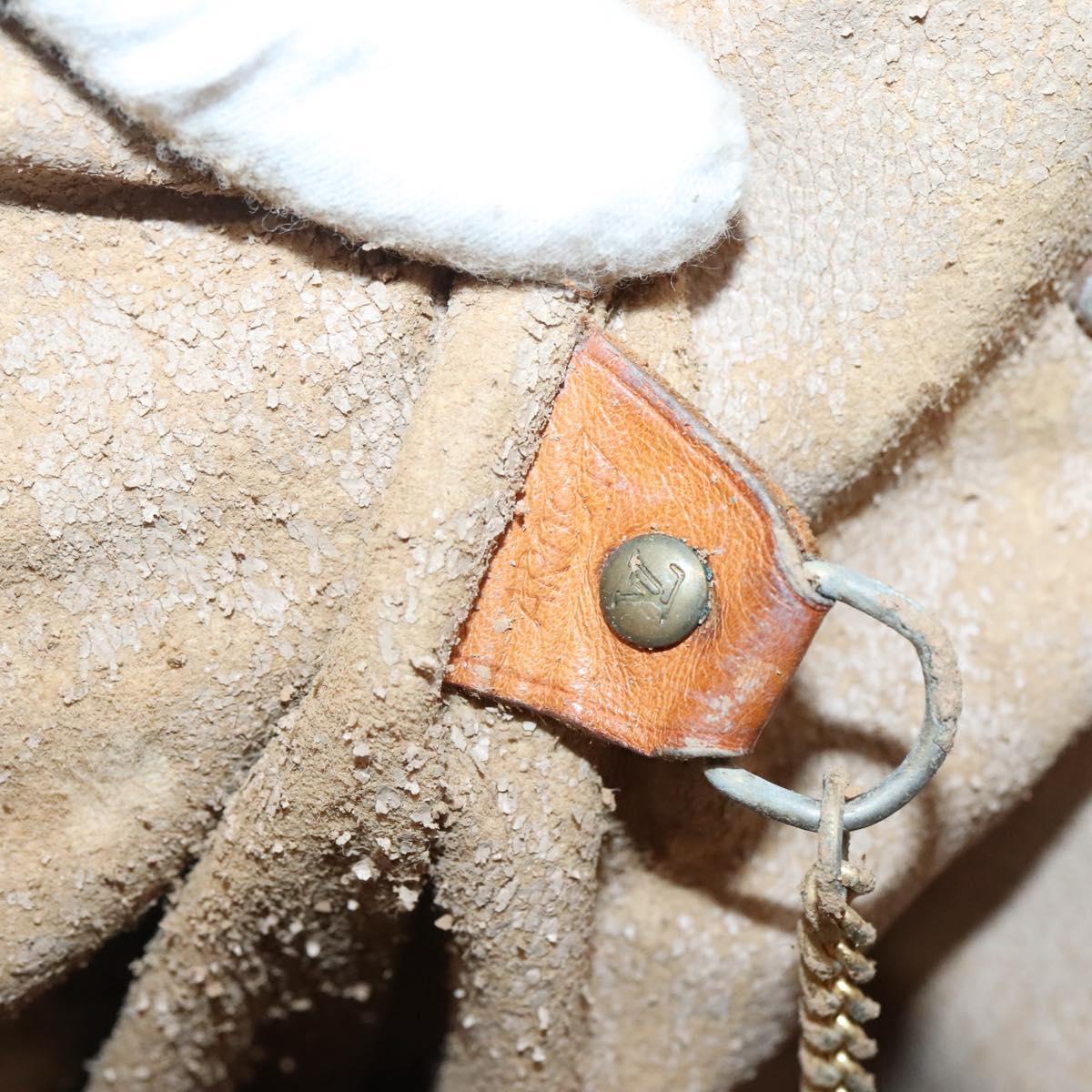 LOUIS VUITTON Monogram Bucket GM Shoulder Bag M42236 LV Auth 132593