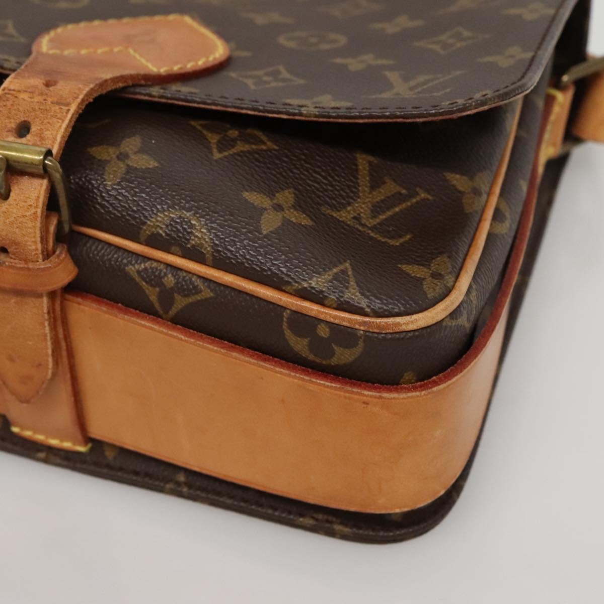 LOUIS VUITTON Monogram Cartesier MM Shoulder Bag M51253 LV Auth 132596