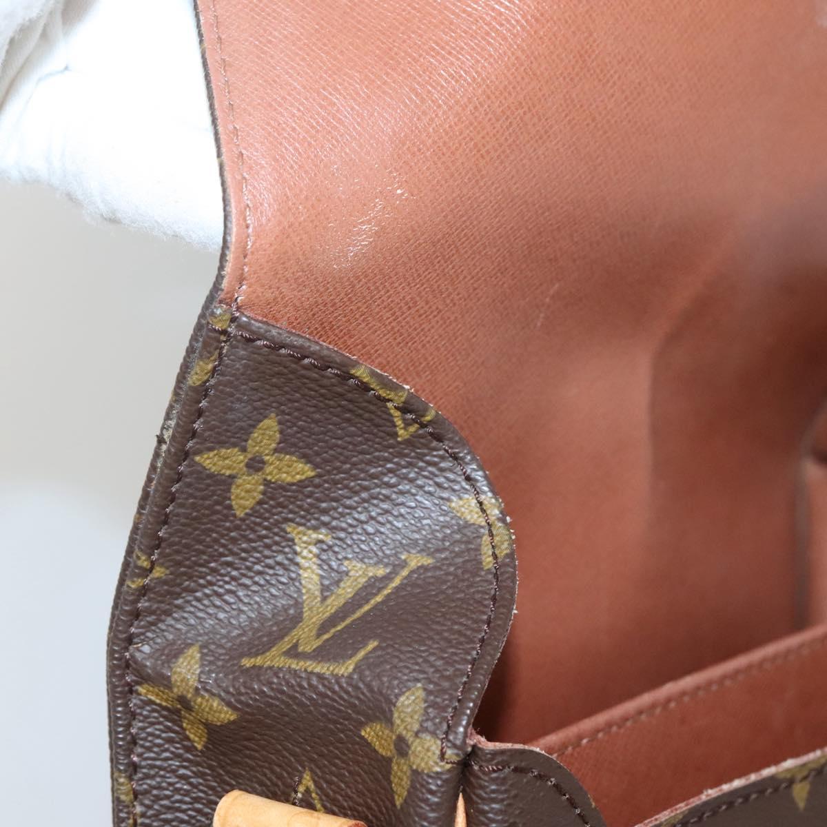 LOUIS VUITTON Monogram Cartesier MM Shoulder Bag M51253 LV Auth 132596