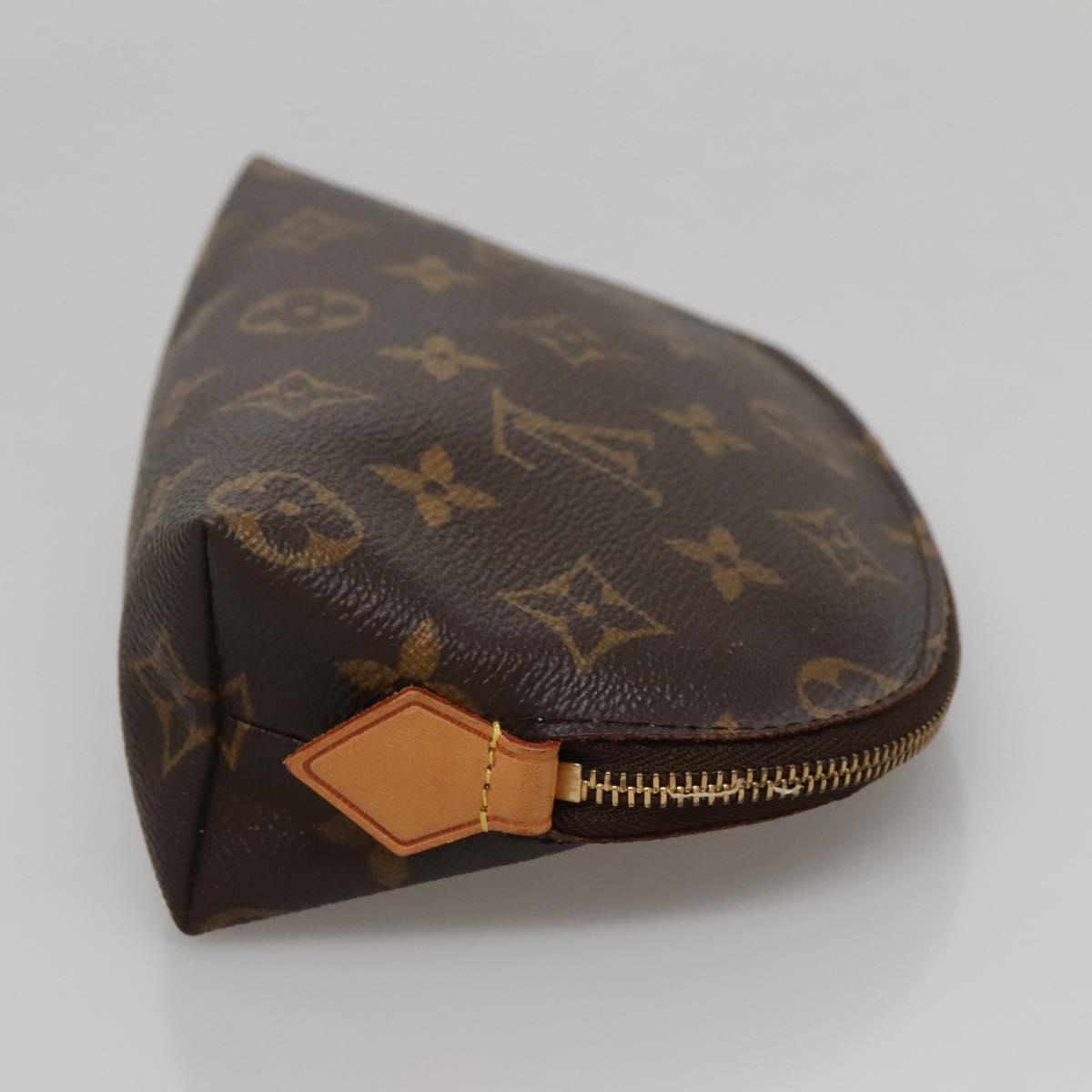 LOUIS VUITTON Monogram Pochette Cosmetic PM Pouch M43998 LV Auth 132601