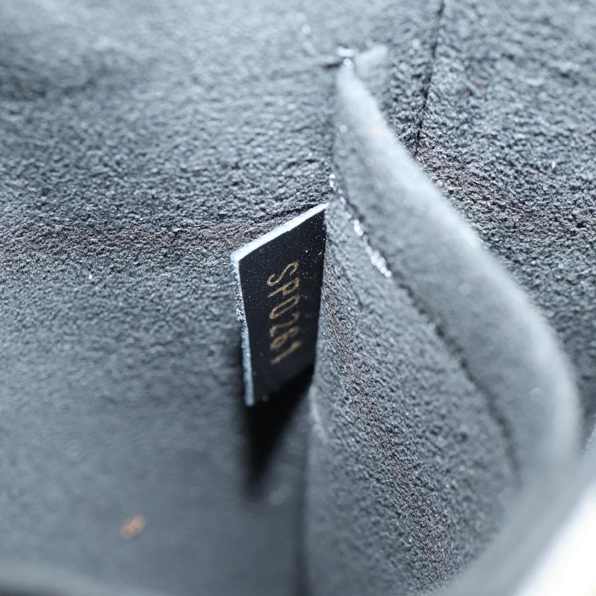 LOUIS VUITTON Pre Owned SINCE 1854 Petit Sac Plat 2way Black M80484 Auth 132612M