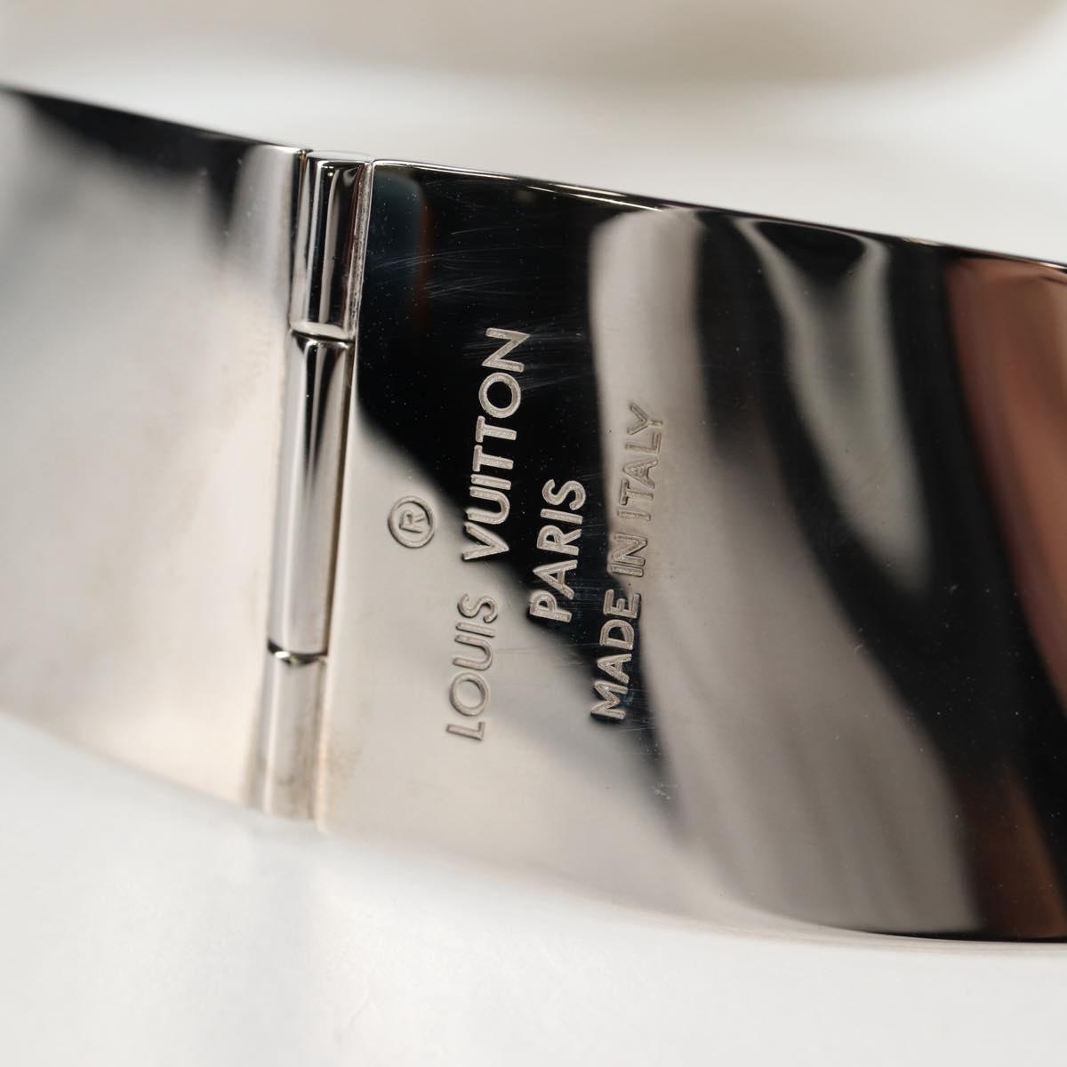 LOUIS VUITTON Choker metal Silver M65243 LV Auth 132619M