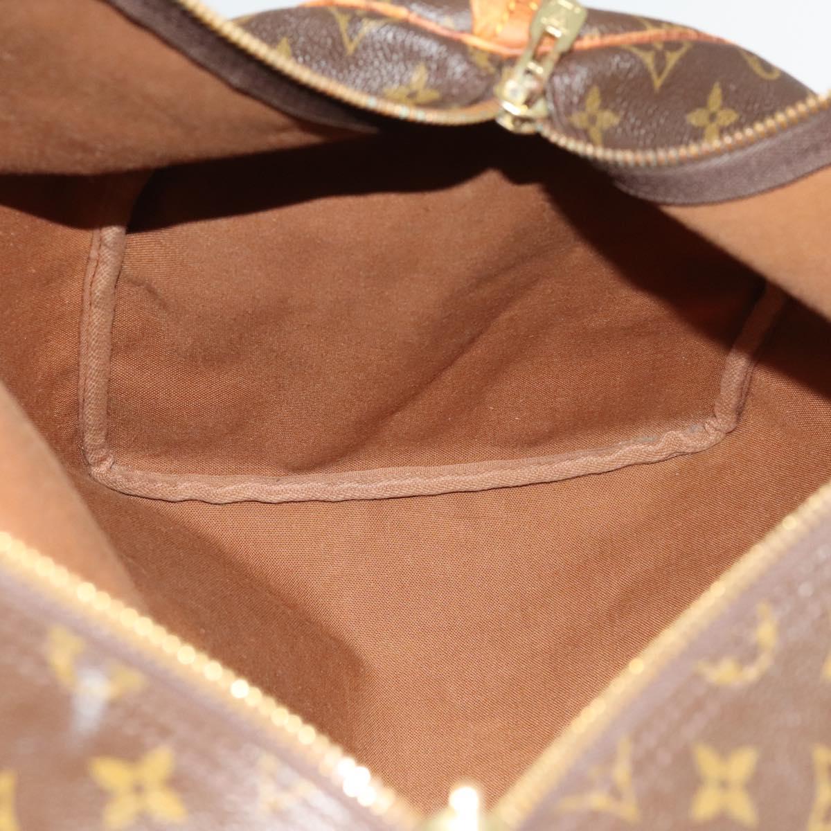 LOUIS VUITTON Monogram Keepall 55 Boston Bag M41424 LV Auth 132665