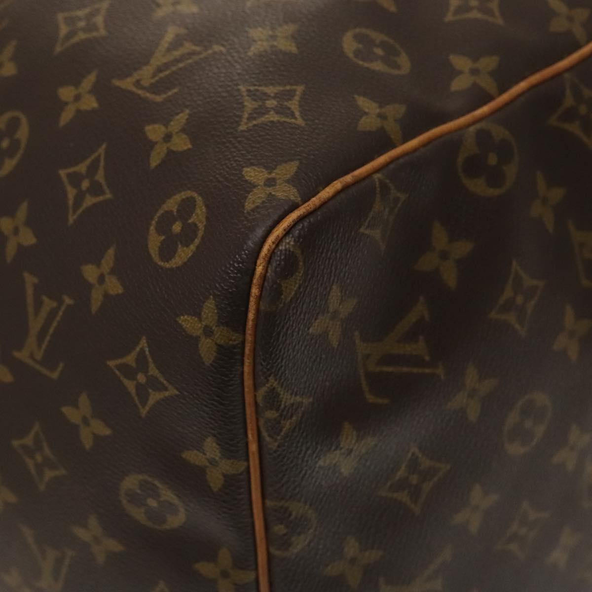 LOUIS VUITTON Monogram Keepall 60 Boston Bag M41422 LV Auth 132667