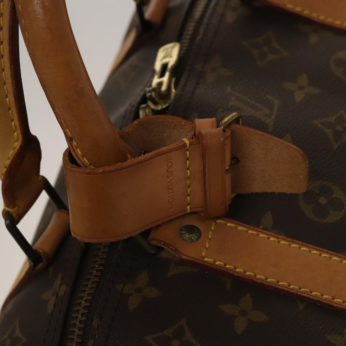 LOUIS VUITTON Monogram Keepall 60 Boston Bag M41422 LV Auth 132667